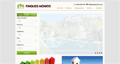Desktop Screenshot of finquesmonico.com